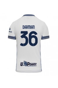 Inter Milan Matteo Darmian #36 Fotballdrakt Borte Klær 2024-25 Korte ermer